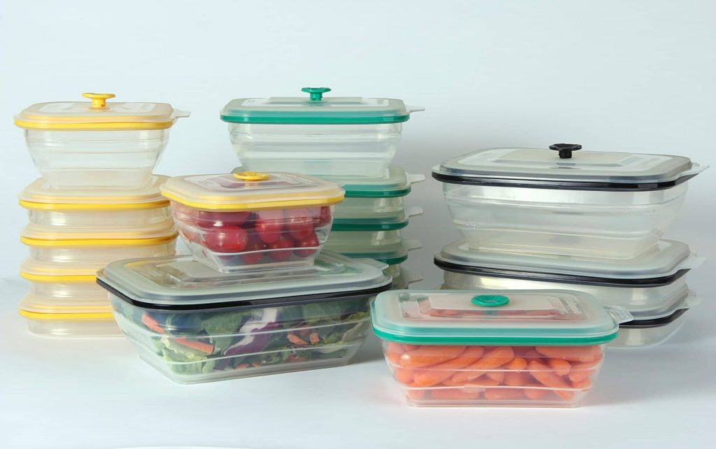 collapsible containers food storage