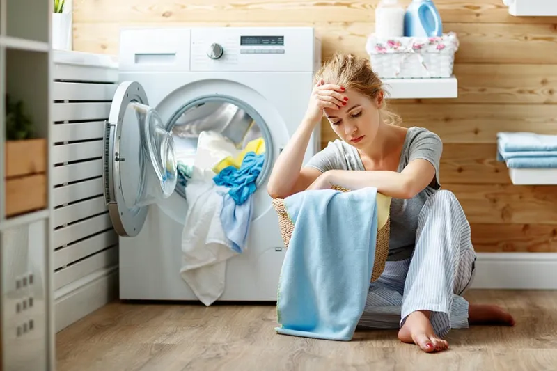 washing machine stops at rinse cycle